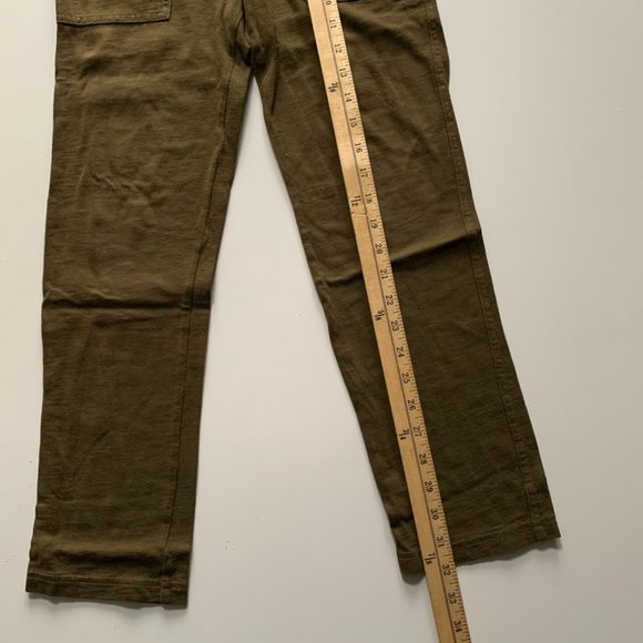 CREWCUTS military green jersey jogger size 10 - Picture 3 of 11